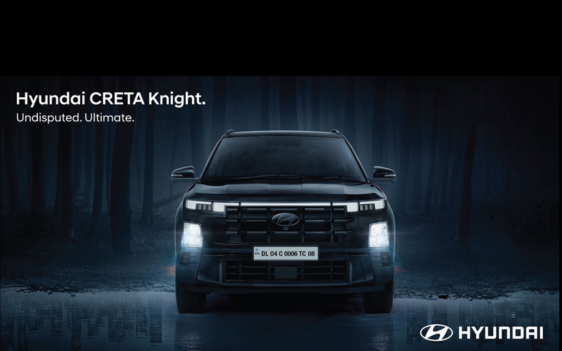 The Hyundai CRETA Knight—Dominating the Roads with Bold Black Allure