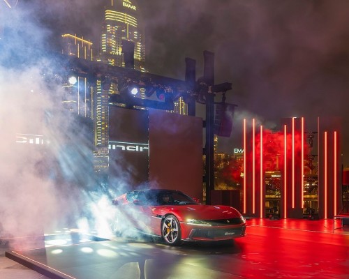 The unforgettable Regional premiere of the Ferrari12Cilindri