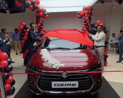 Presenting the All-New Dzire at Navnit Maruti!