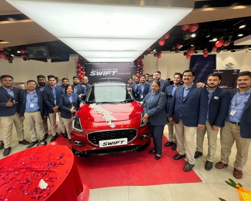 Maruti Suzuki Swift launch event at Navnit Maruti Thane