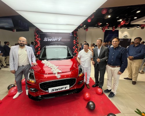 Maruti Suzuki Swift launch event at Navnit Maruti Thane