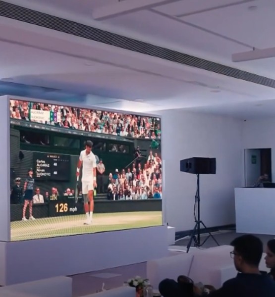 Wimbledon Screening Event at JLR showroom