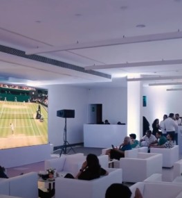 Wimbledon Screening Event at JLR showroom